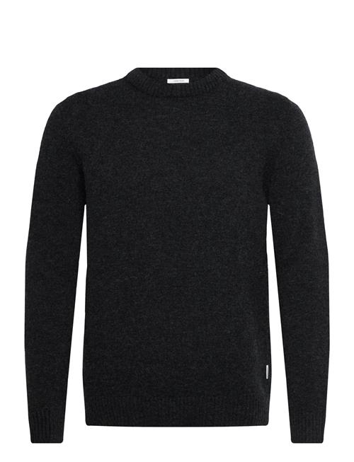 Lambswool O-Neck Knit Lindbergh Black