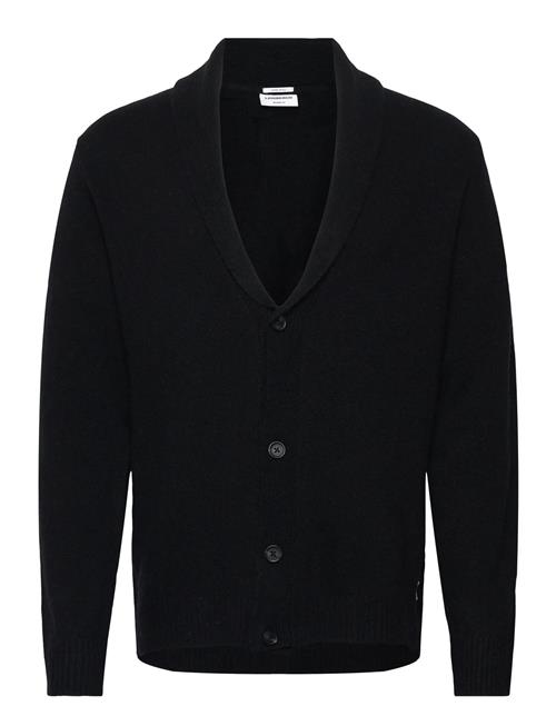 Lambswool Shawlcollar Cardigan Lindbergh Black