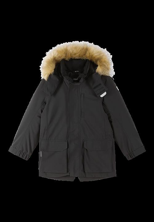 Reima Ajaton Reimatec Vinterjakke Black  Black-128 cm  Sort  128 cm  unisex