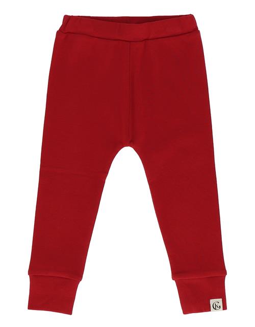 Gullkorn Eno Babybukser Deep Red  Deep Red-98 cm  Rød  98 cm  unisex