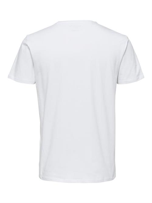 Se SLHNEWPIMA SS O-NECK TEE B NOO hos Din tøjmand