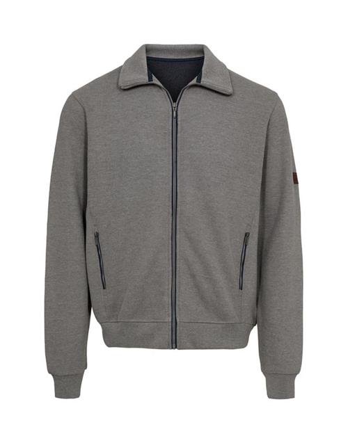 Se Full zip casual striktrøje hos Din tøjmand