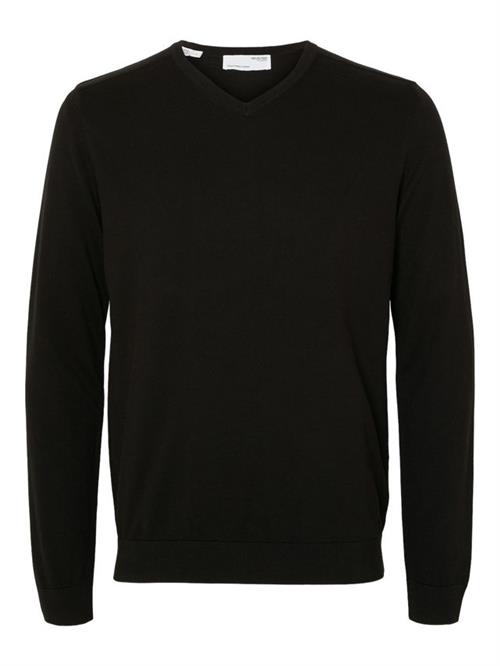 SLHBERG LS KNIT V-NECK NOOS