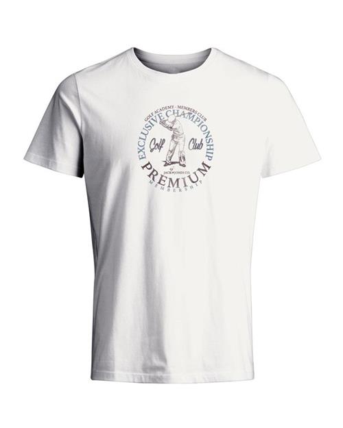 JPRBLUBRAXTON SS TEE CREW NECK FST