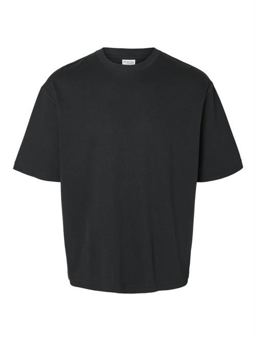 Se SLHLOOSEOSCAR SS O-NECK TEE NOOS hos Din tøjmand