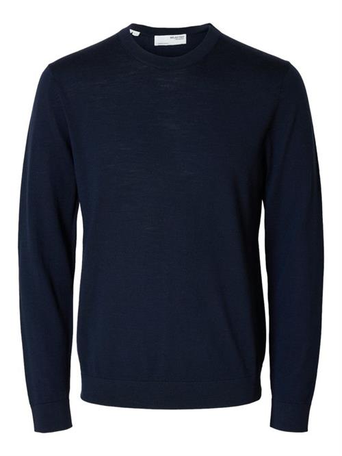 Se SLHTRAY LS KNIT MERINO CREW NECK NO hos Din tøjmand