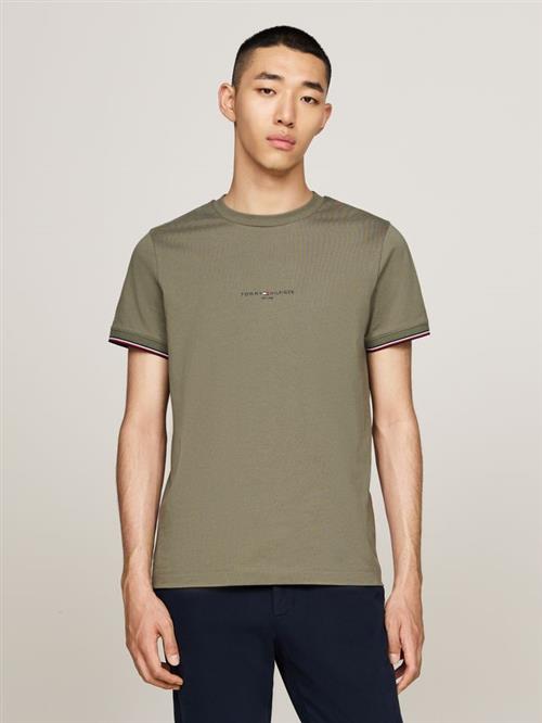 TOMMY LOGO TIPPED TEE
