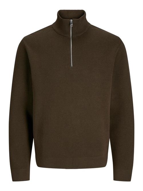 JPRCCMILANO STITCH KNIT HALF ZIP SN