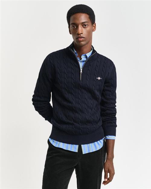 Se COTTON CABLE HALF ZIP hos Din tøjmand