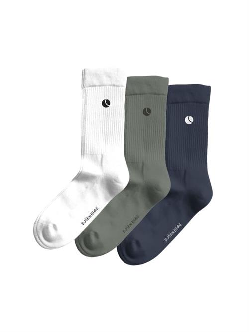 CORE CREW SOCK 3p, MULTIPACK 2