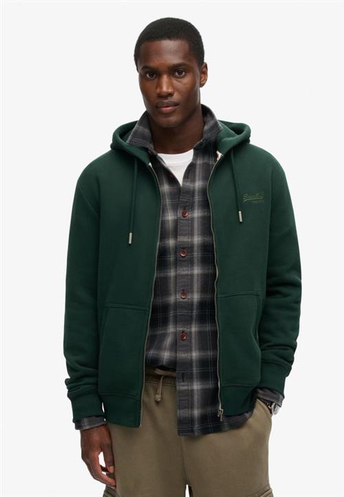 ESSENTIAL LOGO ZIP HOODIE