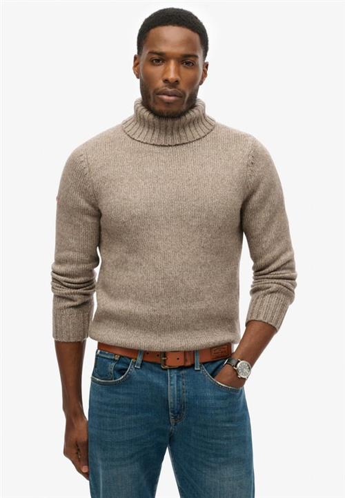 BRUSHED ROLL NECK JUMPER
