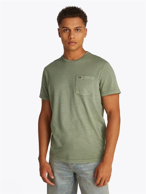TJM SLIM WASHED POCKET TEE