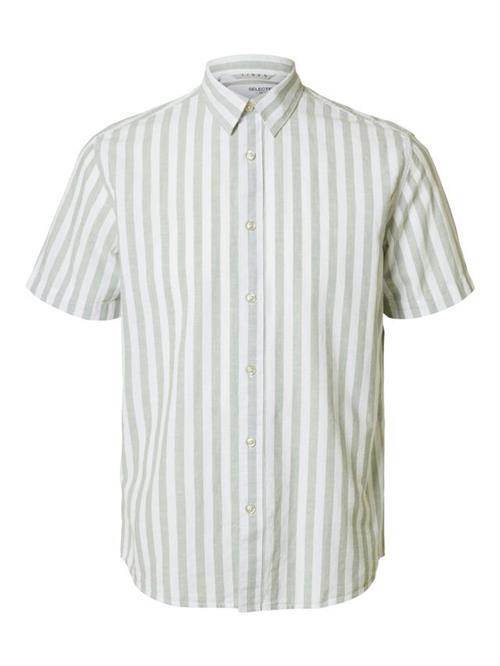 SLHREG-NEW LINEN SHIRT SS NOOS