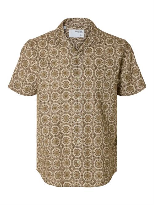 SLHRELAXNEW-LINEN SHIRT SS RESORT