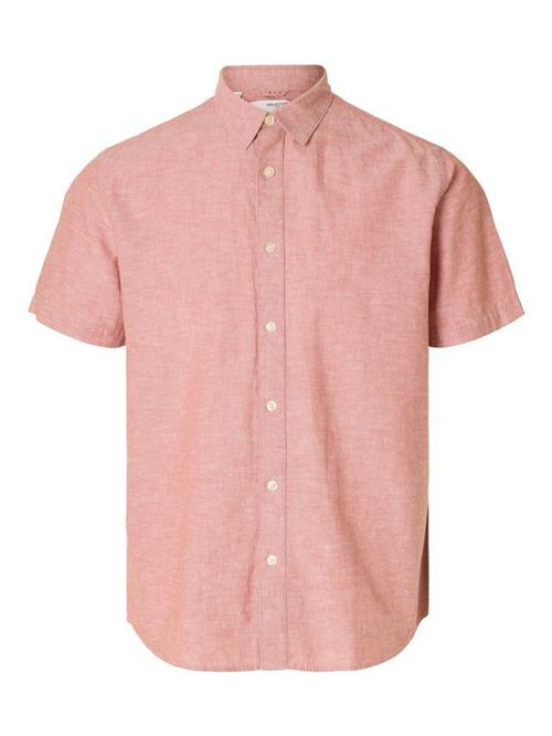 SLHREG-NEW LINEN SHIRT SS NOOS