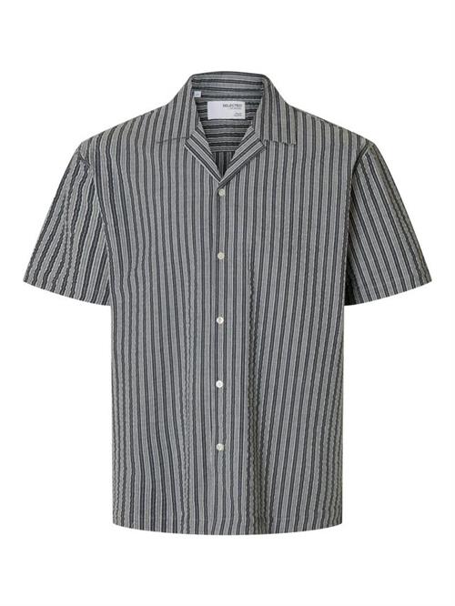 SLHRELAXED-ACE SEERSUCKER SS SHIRT