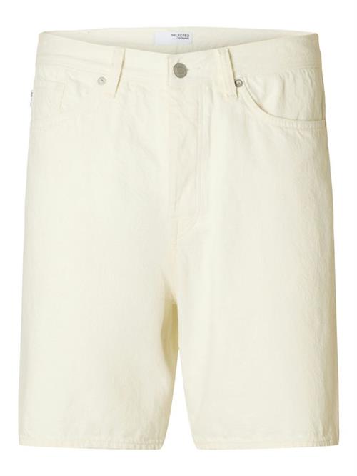 SLHREG ALEX 201 ECRU HEMP SHORTS