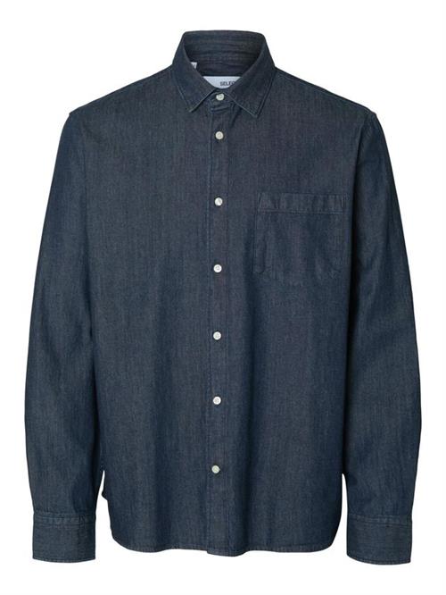 SLHREGCARLO DENIM LS SHIRT NOOS