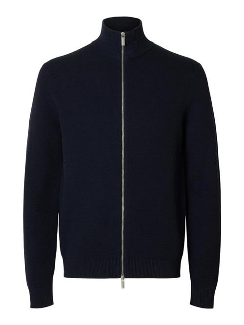 Se SLHDANE LS KNIT STRUCTURE FULL ZIP hos Din tøjmand