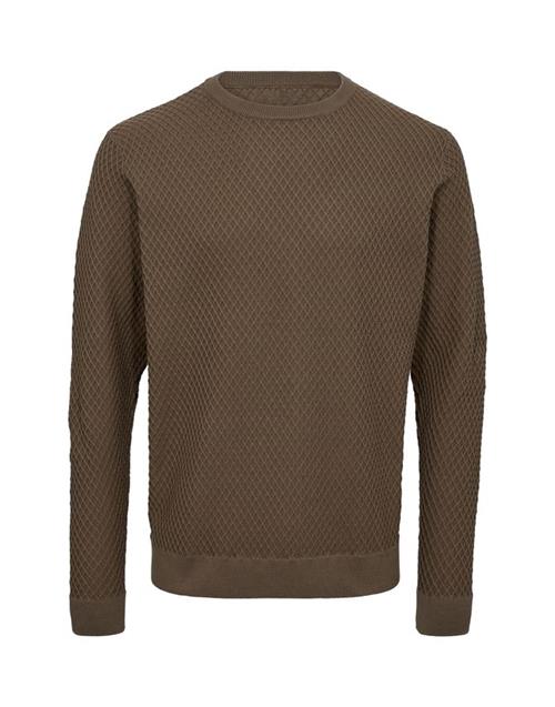 O-neck regular fit knit