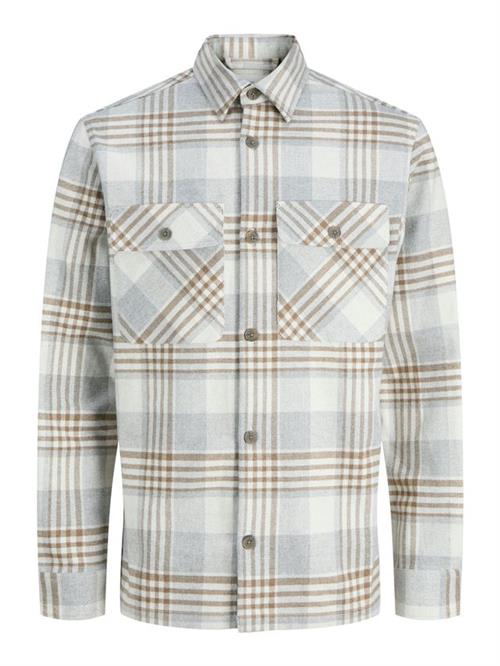 JPRRAYLE MELANGE CHECK L/S OVERSHIR