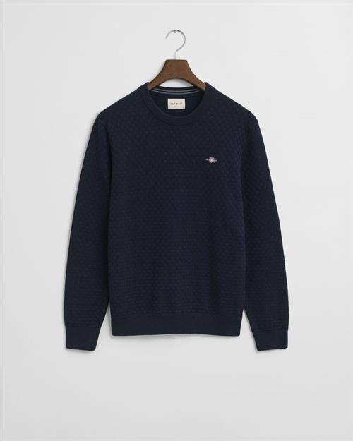 MICRO  TEXTURE C-NECK