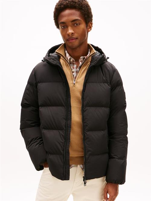 DOWN HOODED PUFFER JKT
