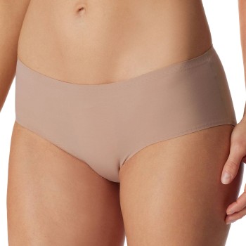Schiesser Trusser Invisible Soft Brief Lysbrun  X-Large Dame