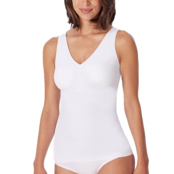 Schiesser Invisible Soft Padded Tank Top Hvid Small Dame