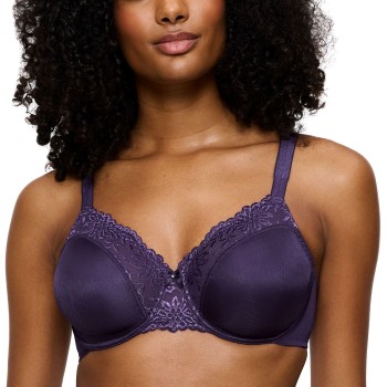 Triumph Bh Ladyform Soft W BH Mørkelilla 338 E 80 Dame