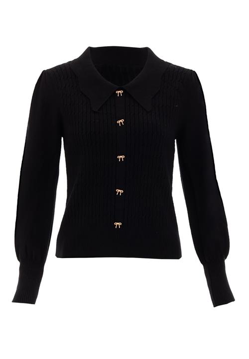 NAEMI Pullover  guld / sort
