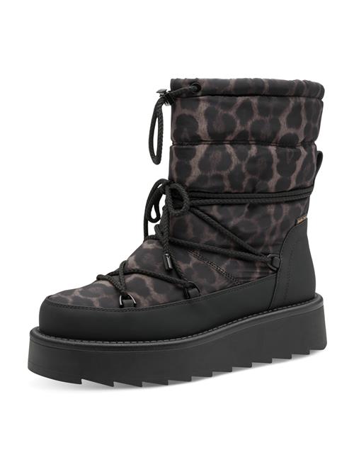 Tamaris Snowboots  brun / sort