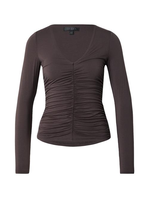 GUESS Shirts 'AYLEEN'  mørkebrun