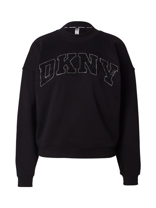Se DKNY Performance Sportsweatshirt  sort / sølv ved About You