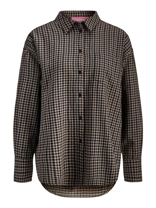JJXX Bluse 'JAMIE'  brun / sort