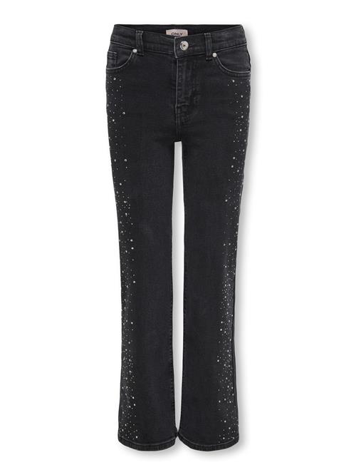 ONLY GIRLS Jeans 'KOGJUICY'  black denim / sølv
