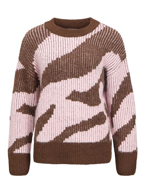OBJECT Pullover 'LEYLO'  brun / pink
