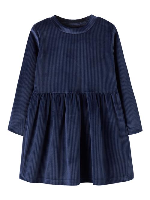 NAME IT Velour Kjole Veloa Navy Blazer