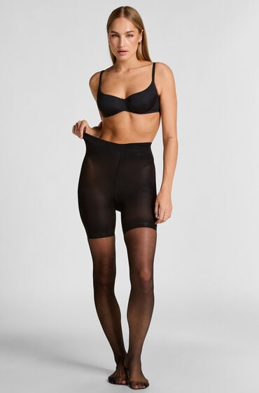 Hunkemöller Strømpebukser 15 Denier Total Lift & Shape sort