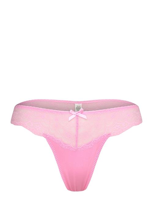 Brief Thong Reg Lacy Back Vale Lindex Pink