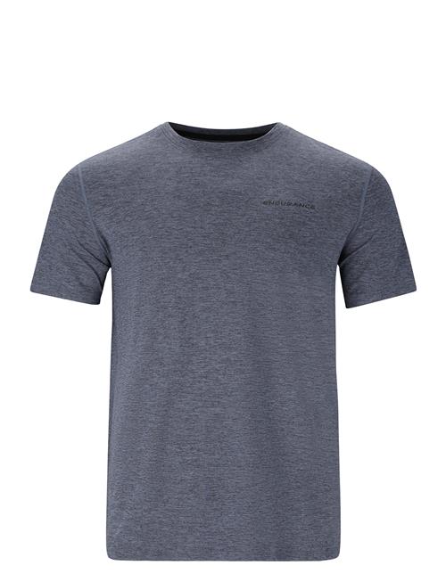 Abdon M Melange S/S Tee Endurance Blue