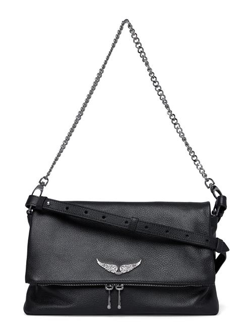 Rocky Ii Grained Leather Zadig & Voltaire Black