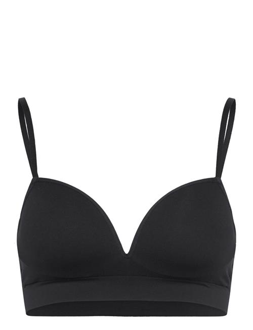 Bra Seamless Push Up Joy Lindex Black