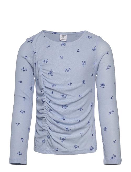 Top With Gathering At Front Lindex Blue
