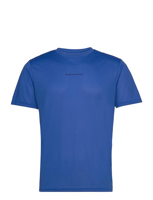 Alan M S/S Tee Endurance Blue