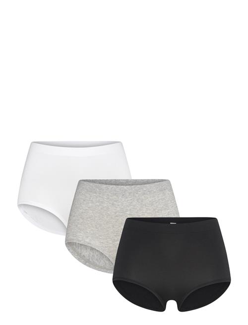 Brief Sally High Seamless 3 P Lindex Grey