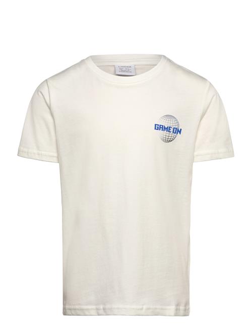 T Shirt Computer Ai Backprint Lindex White