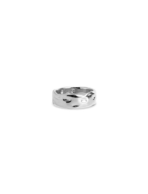 Sandra Ring Enamel Copenhagen Silver