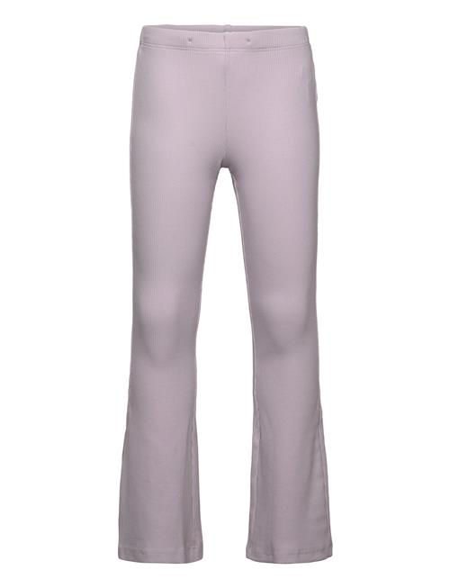 Leggings Flare 2X2 Rib Lindex Purple